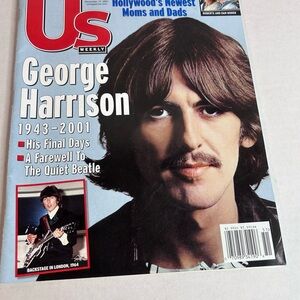 US Weekly Magazine Dec 2001 – George Harrison Tribute 1943–2001 – Beatles Cover